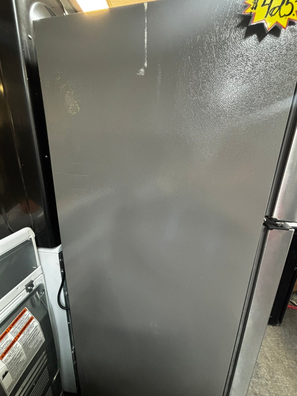 Flash sale⚡️ 2pc. Combo Whirlpool top freezer refrigerator stainless steel 28" counter depth & double oven electric stove 30” #RF2PCW5L
