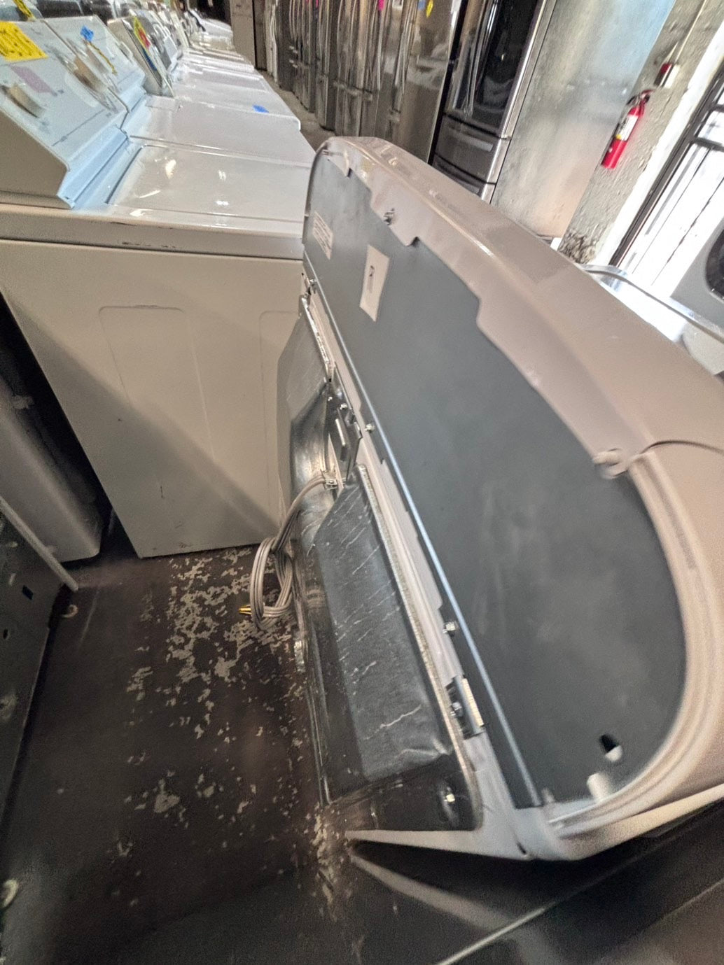 >*whirlpool 29” large capacity electric dryer 220v side by side used-refurbished #WED41B