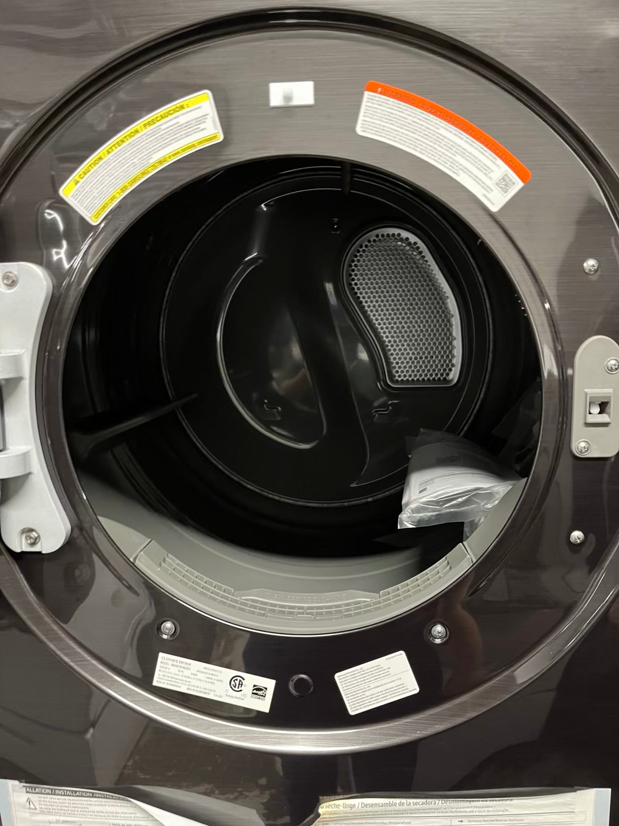 Open Box 📦 | Scratch & Dent Samsung bespoke WashTower electric 220v Single Unit Al Front Load Washer 4.6 cu ft & Dryer 7.6 cu ft 27" in #WD632SB