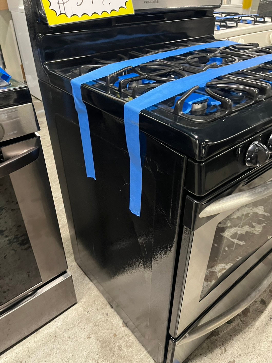 💥FLASH SALE ⚡️Frigidaire gas range 5 burner bake broil stainless steel Refurbished 30" Refurbished #GRS67B