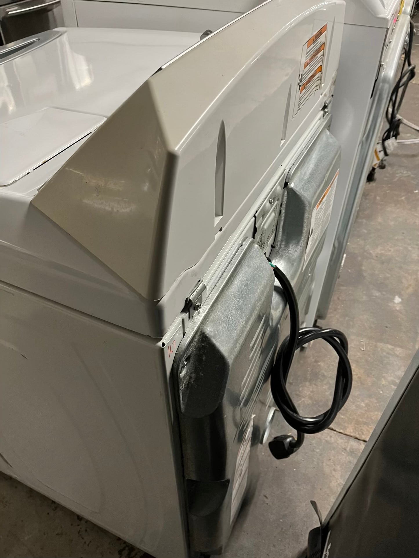 - Whirlpool Cabrio electric 220v dryer side x side large capacity #ED066GB
