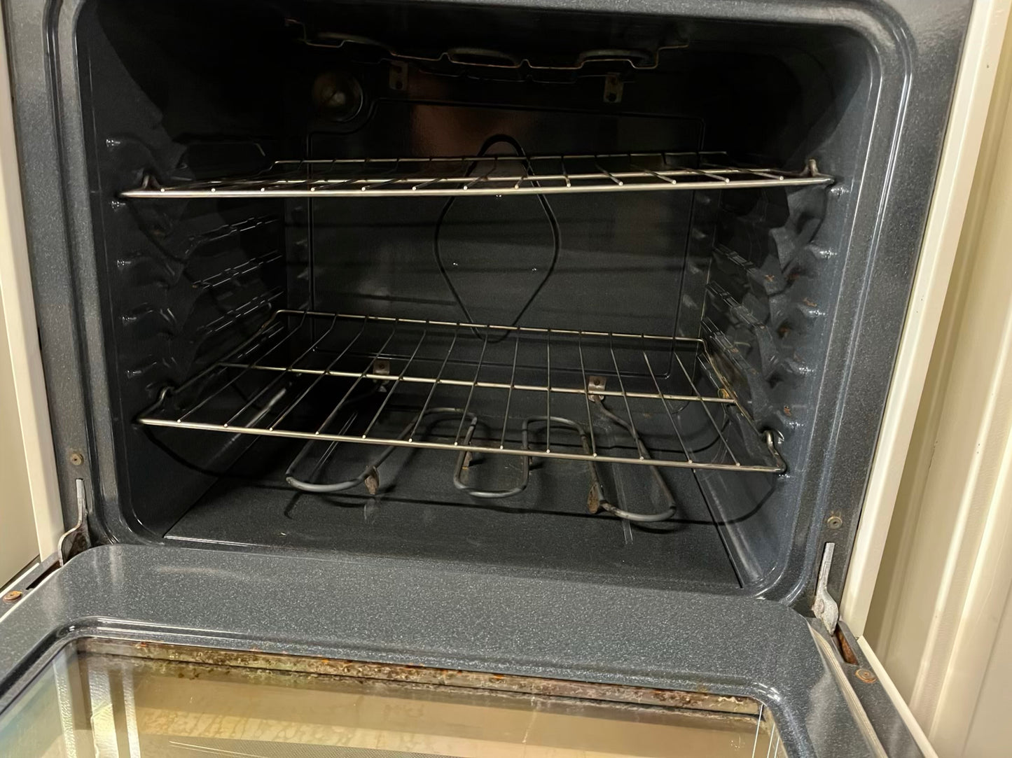 Kenmore electric range 220v bake broil in off white Refurbished 30" #ER530DB