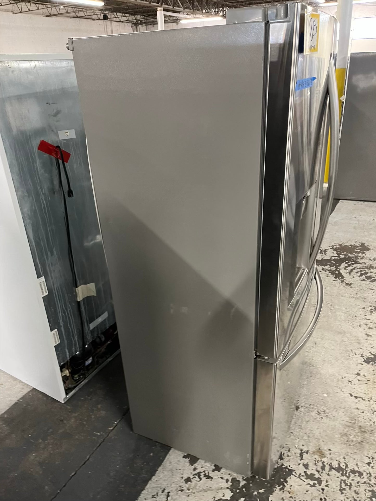 LG French door Refrigerator counter depth stainless steel w/ ice water dispenser 36" #RF392FB