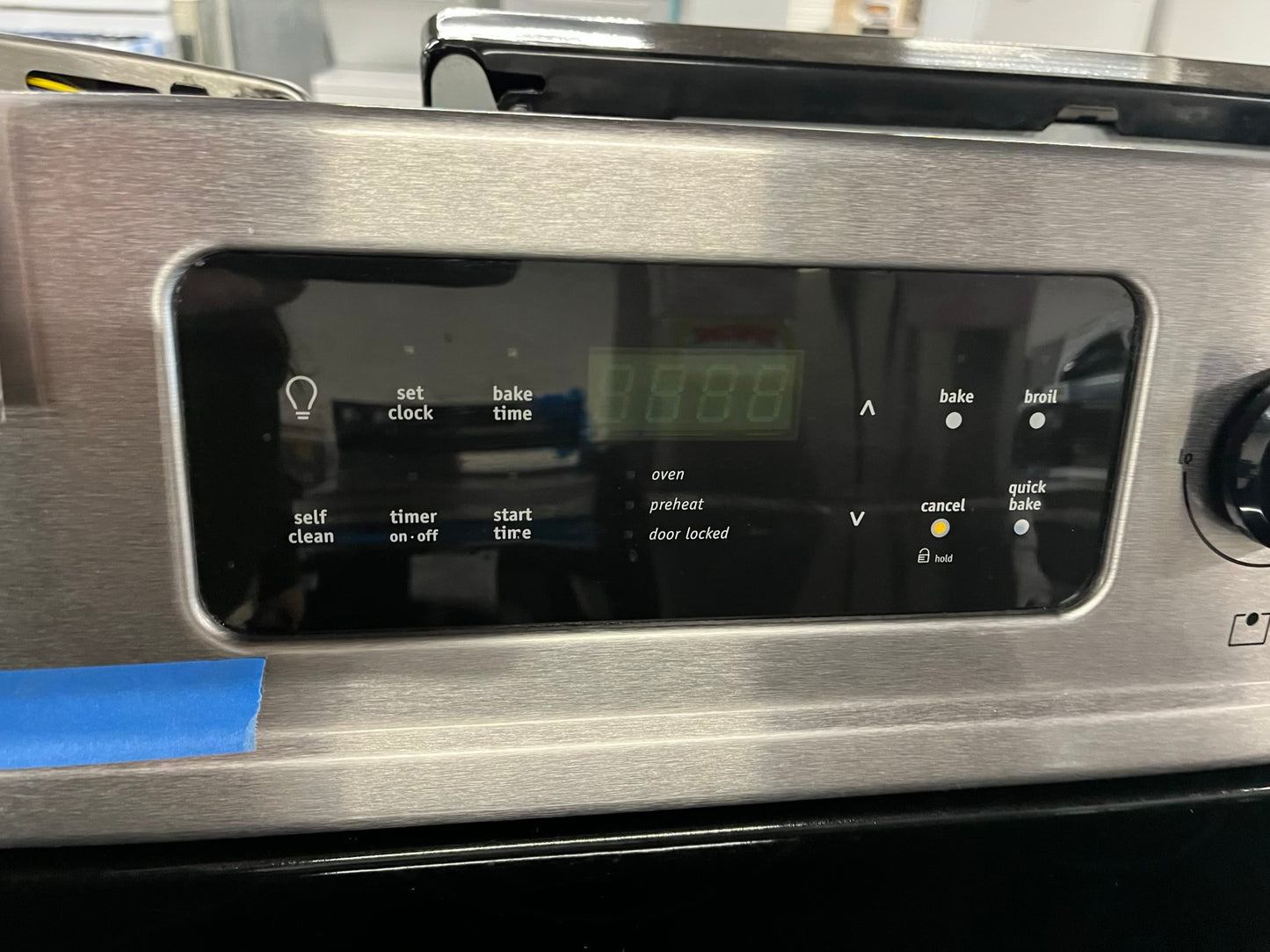 - Frigidaire Gallery electric range stainless steel 5 burner warm zone bake broil self clean 30” item number #ER391PB