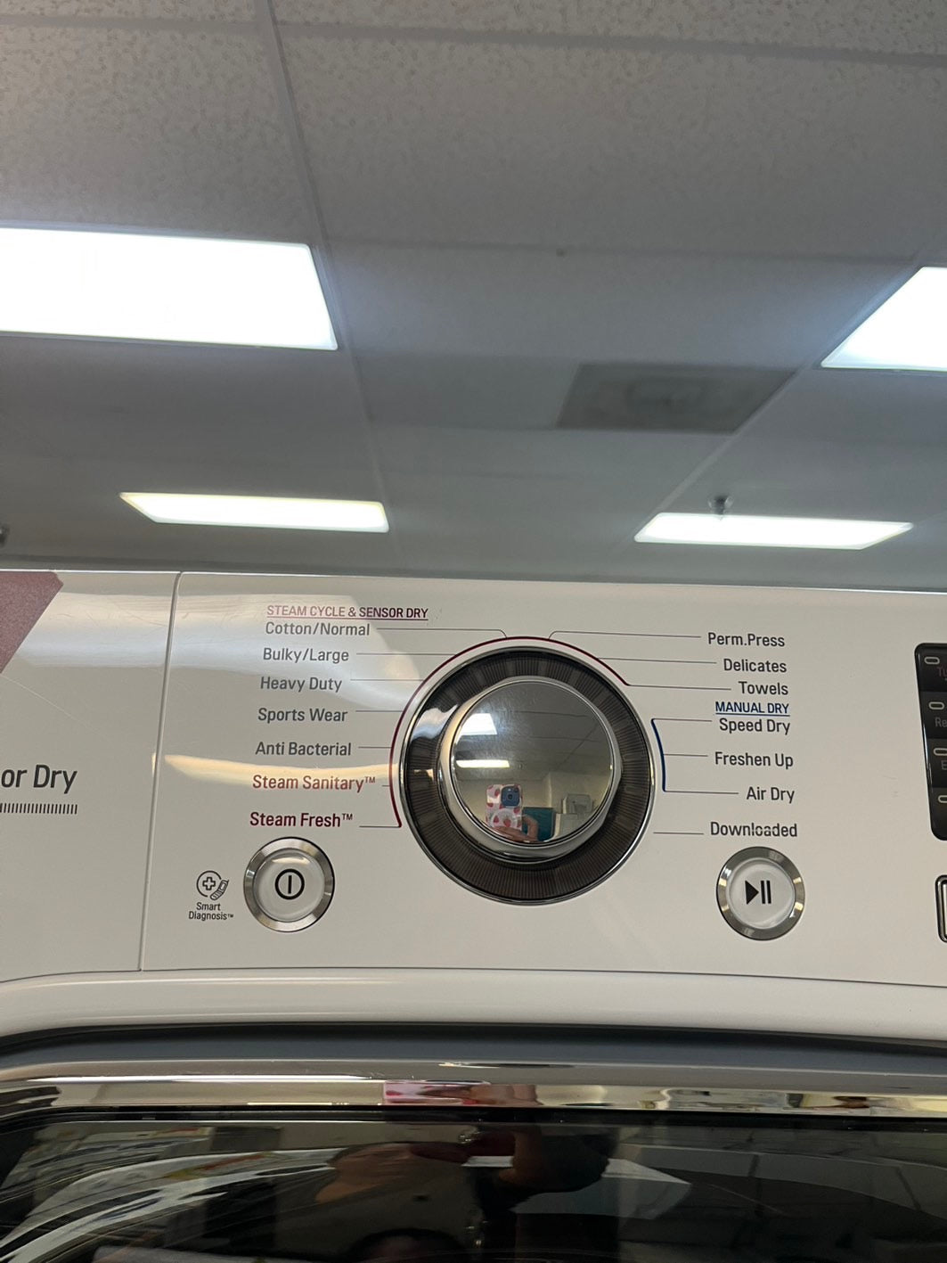 Lg Electric 220v and front load washer set white stackable 30" wide in Refurbished #ML203L