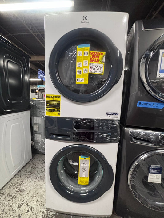 >new Open Box 📦 Electrolux electric 27” wash-tower (washer & dryer) large capacity one unit staked #AED940B