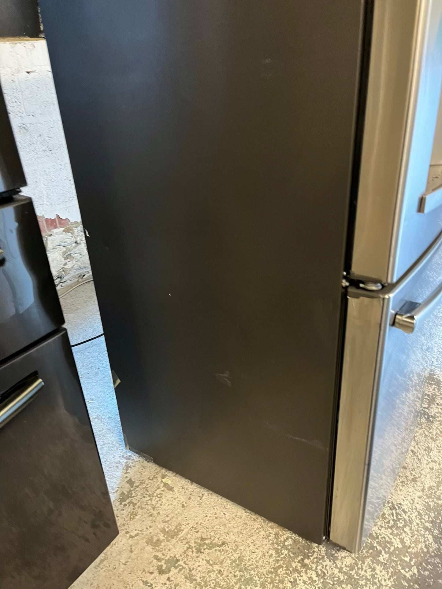 - GE French door Refrigerator counter depth stainless steel w/ ice water dispenser 36" #RF529LB