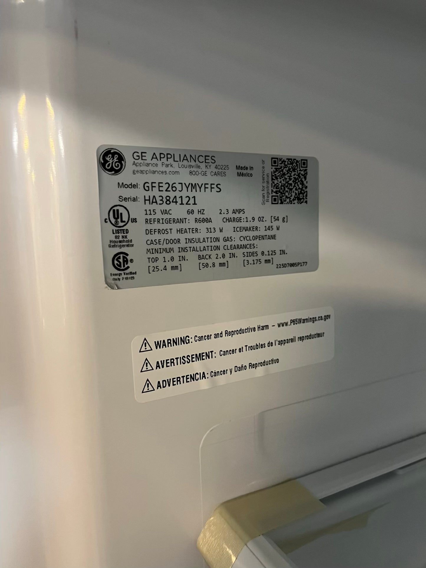 Open Box 📦 | Scratch & Dent GE french door Refrigerator w/ice water dispenser stainless steel 36” #RF628D