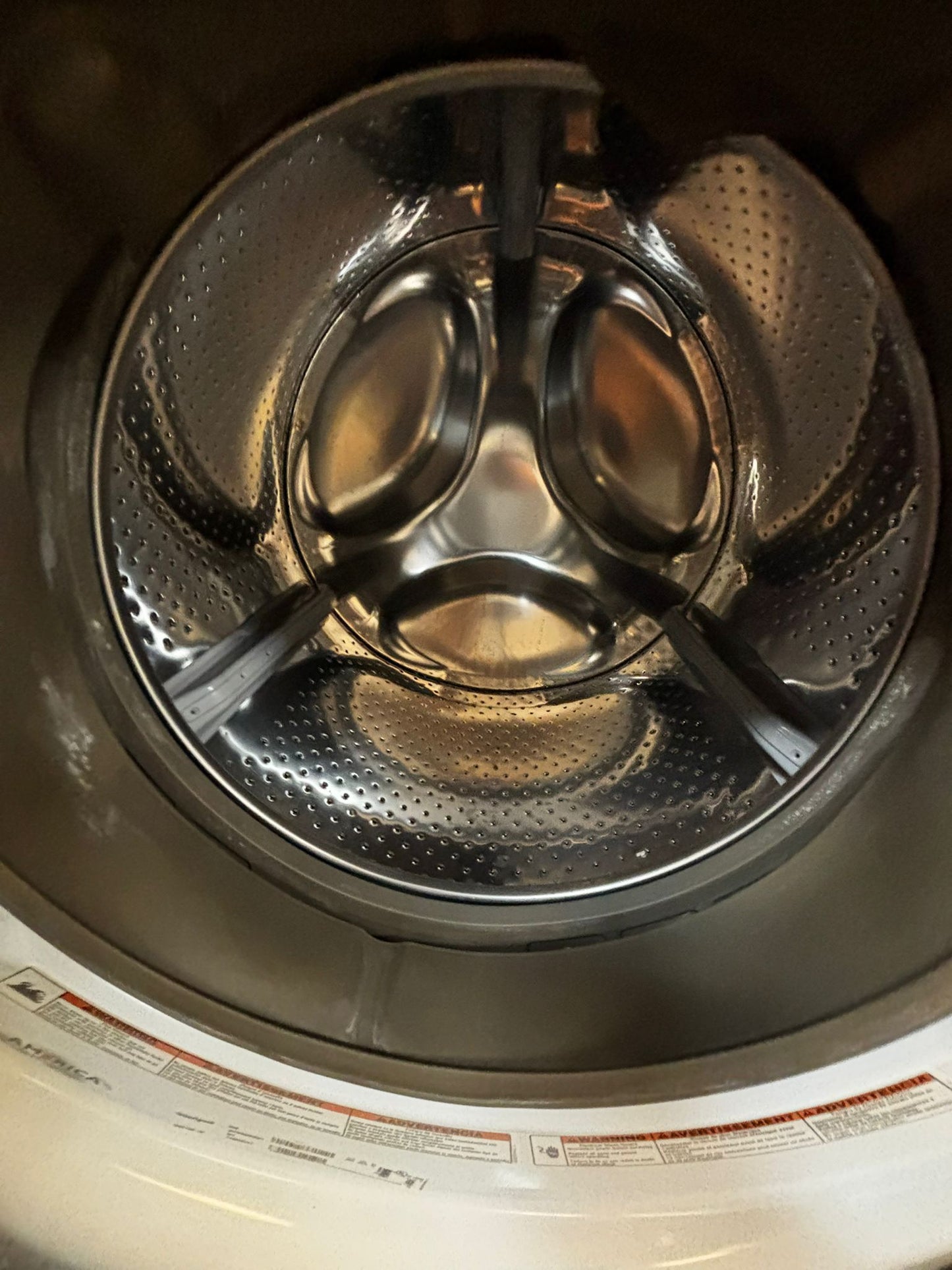Whirlpool front load washer & dryer set electric 220v stackable large capacity #WD932LB
