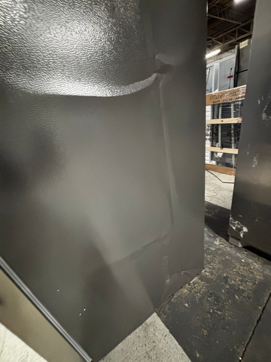 Open box | Scratch & Dent Frigidaire counter depth side x side refrigerator stainless steel w/water & Ice dispenser 35.5" 2”wide 21.4cu.ft. #RF225CB