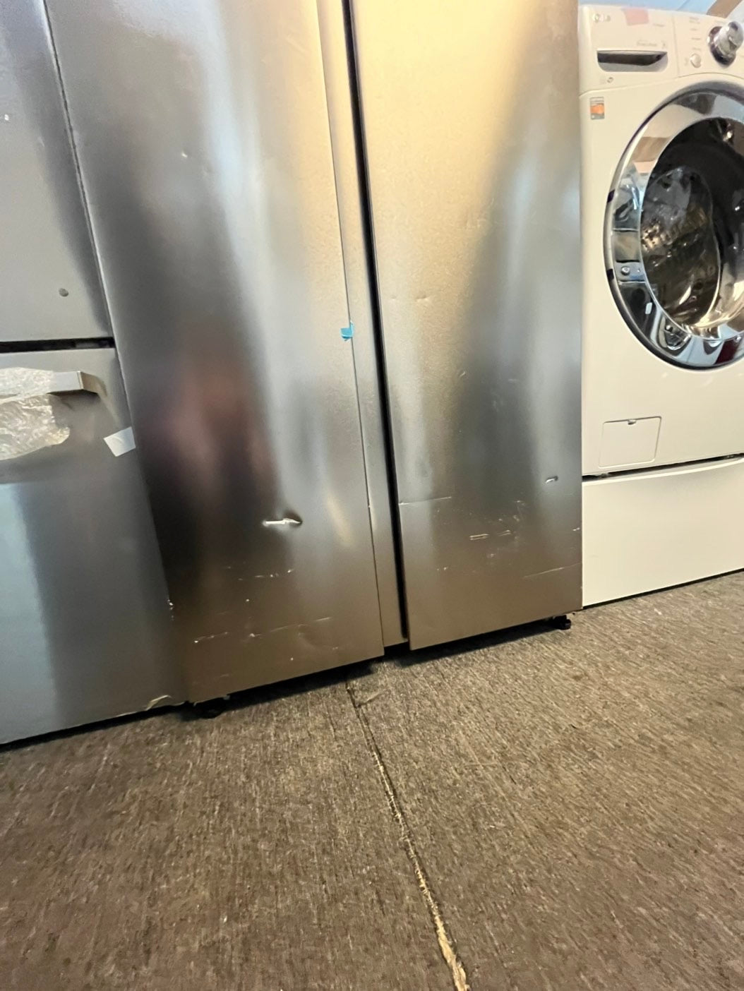 Open box 🔥Flash Sele🔥| Scratch & Dent Frigidaire side x side refrigerator stainless steel 36" 21.4 cu.ft. #RF259L