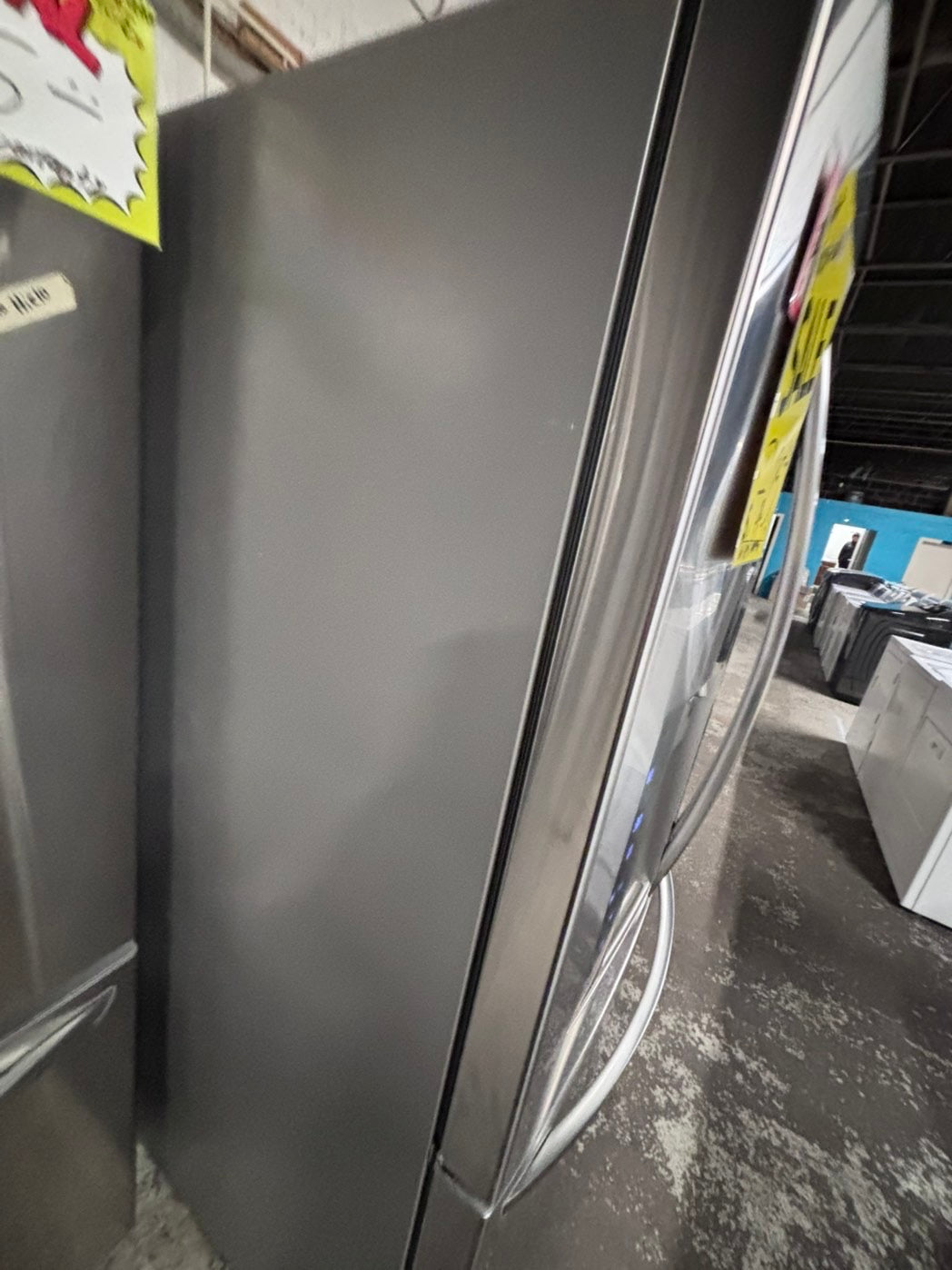 >Sale💥🔥LG French door Refrigerator stainless steel w/ ice water dispenser 36" #RF27H7B