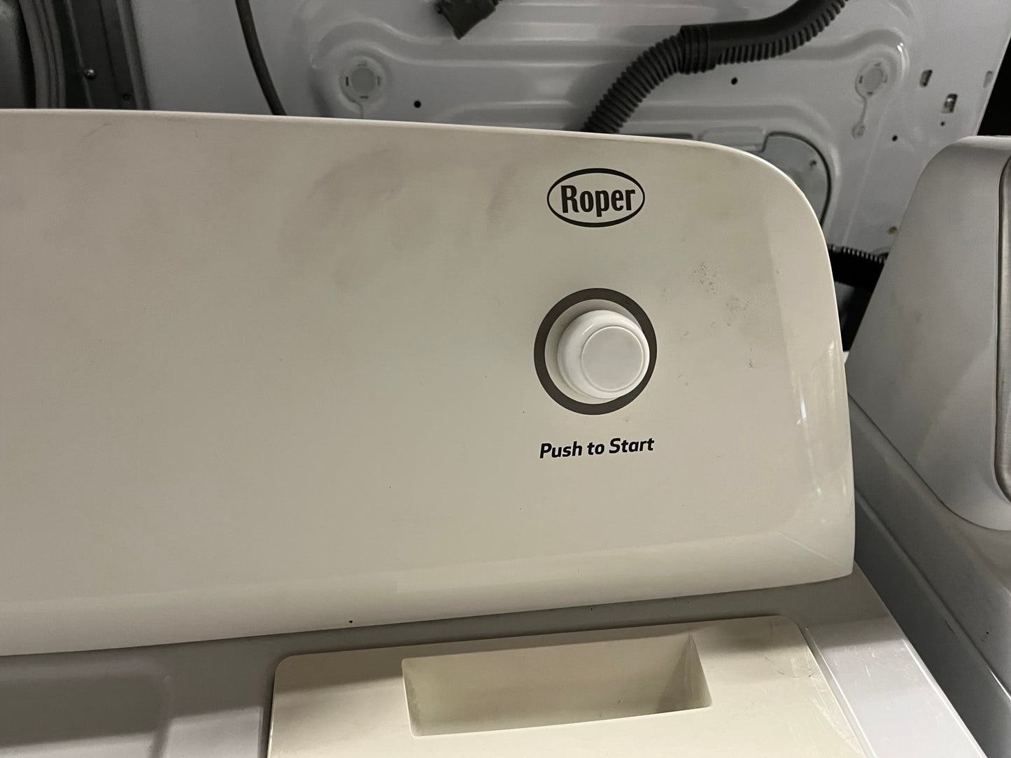 Whirlpool gas dryer side x side large capacity #ED065JB