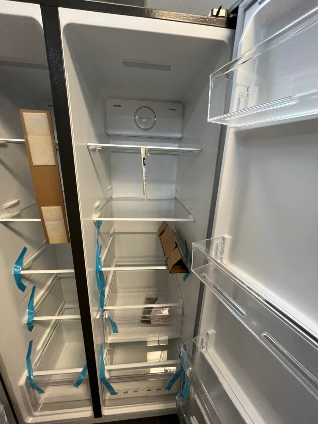 Open box 🔥Flash Sele🔥| Scratch & Dent Frigidaire side x side refrigerator stainless steel 36" 21.4 cu.ft. #RF259L
