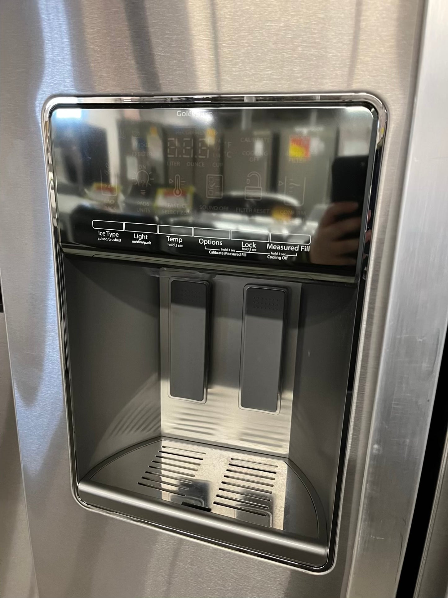- Whirlpool Side x side Refrigerator stainless steel NO ice maker / NO water dispenser - item number #RF739AB 36” in Refurbished