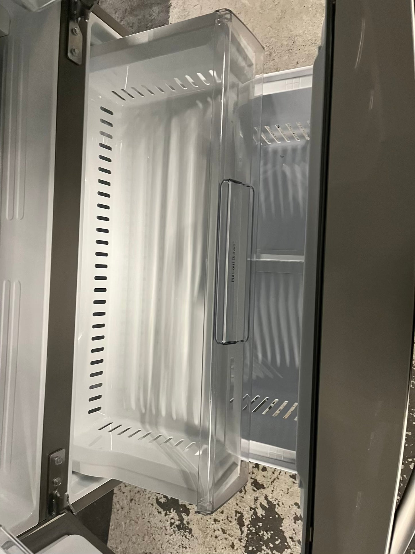 LG French door Refrigerator counter depth stainless steel w/ ice water dispenser 36" #RF392FB