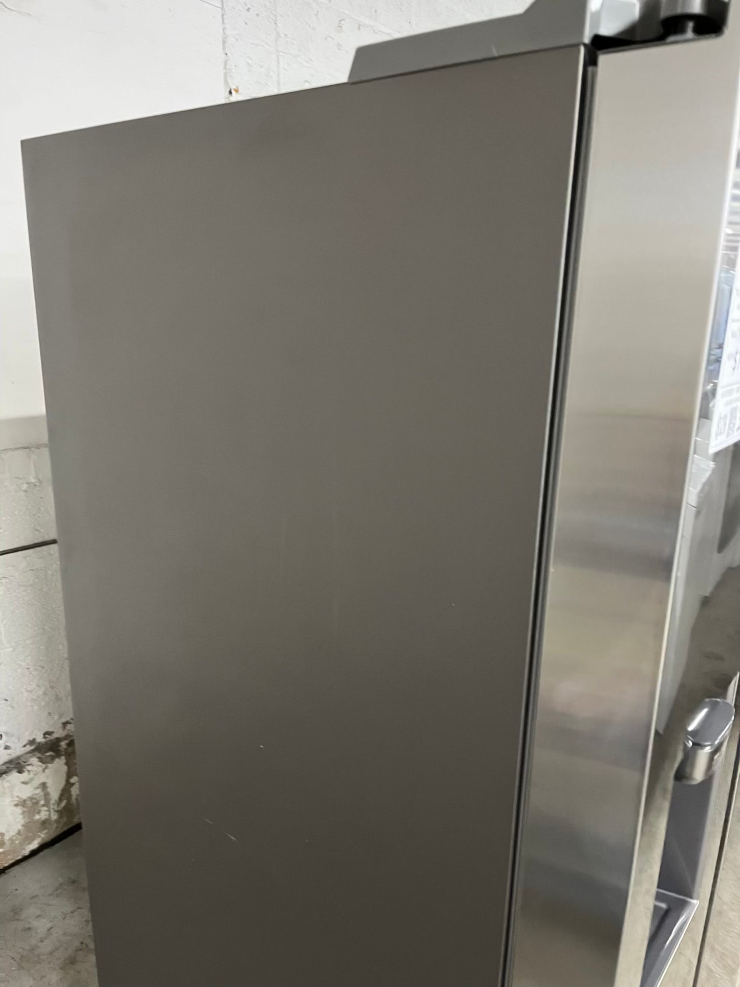 Used Refurbished Samsung side x side refrigerator stainless steel w/ice water dispenser 36" #RF835UB-TR