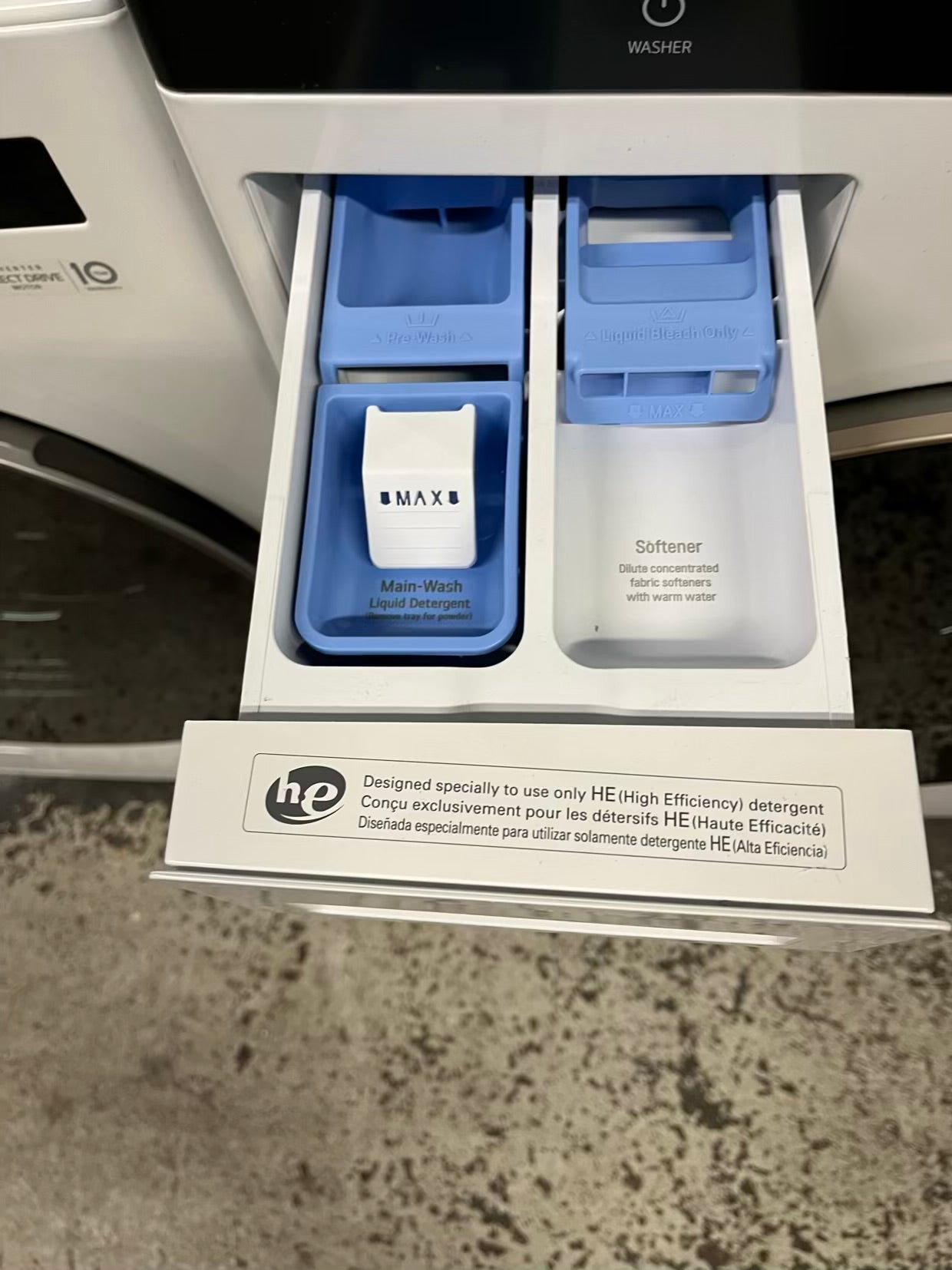 Open box 📦 | scratch & Dent LG ThinQ WashTower Single Unit Front Load Washer 4.5 Cubic Feet AND Gas Dryer 7.4 Cubic Feet 27" in #WD630FB-TR