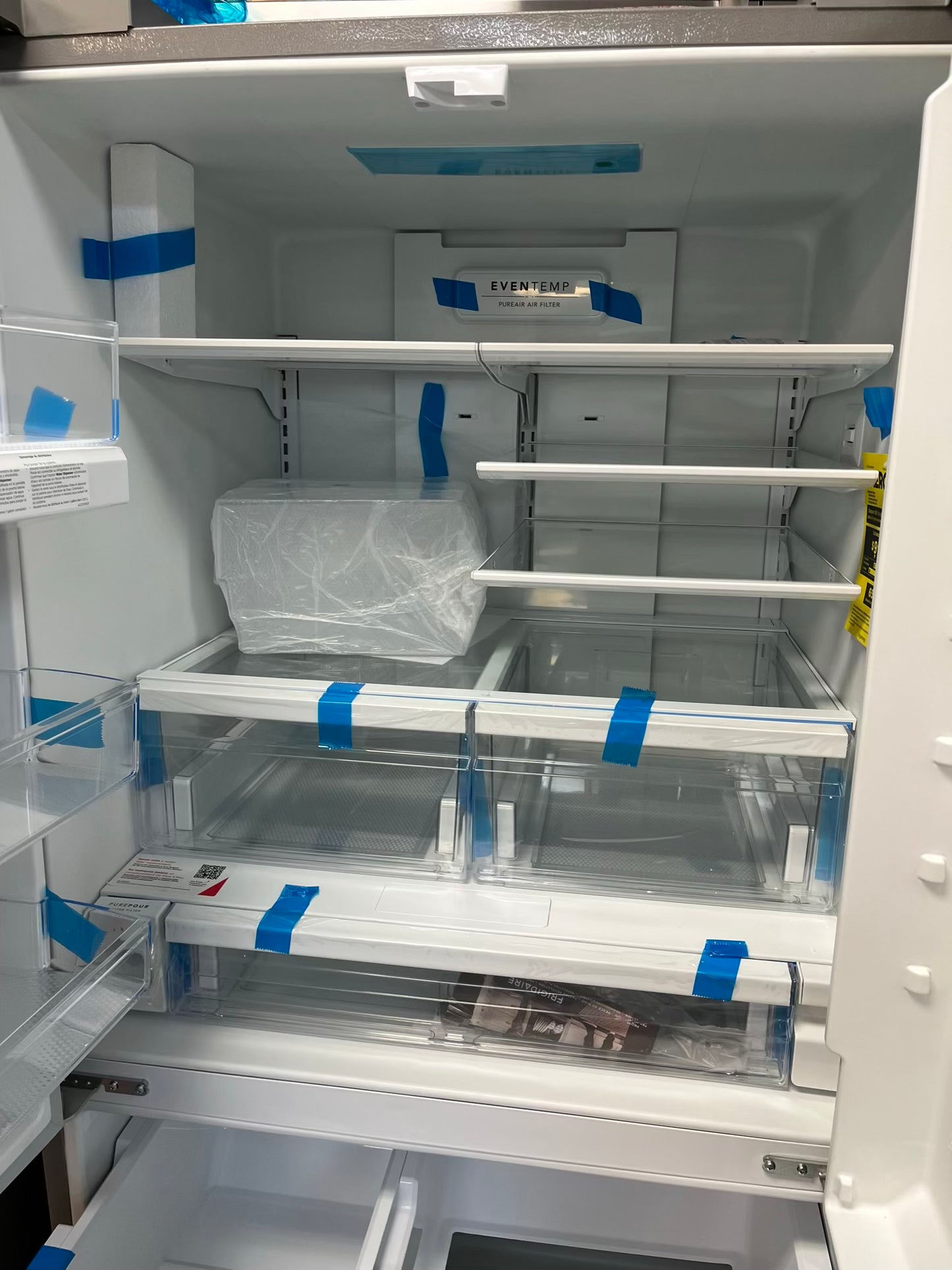 Open box | Scratch & Dent Frigidaire French door refrigerator stainless steel w/ice maker 36" #RF494VL
