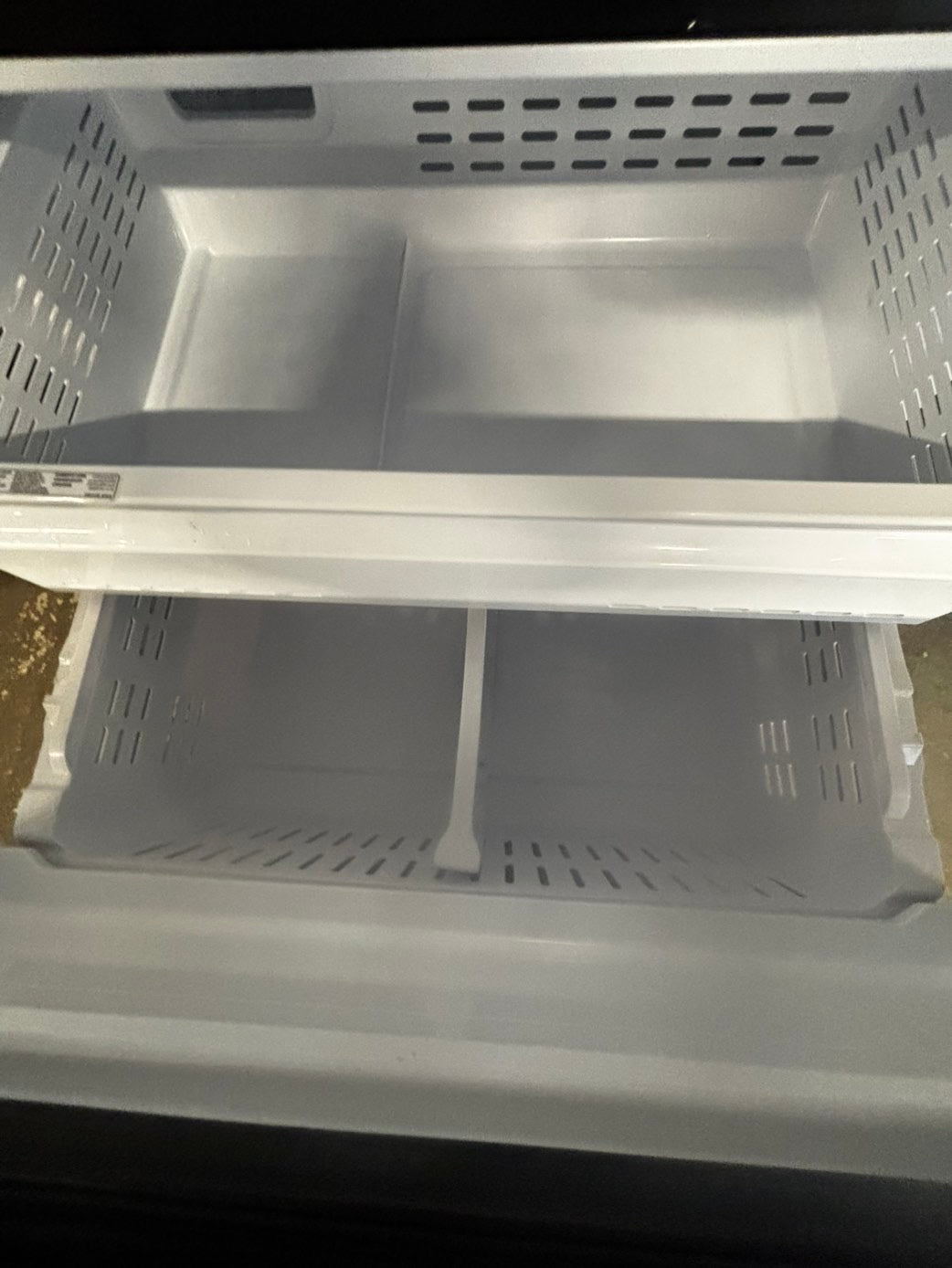 - Samsung 26cu.ft French door Refrigerator black stainless steel w/ice water dispenser 36" #RF740JB