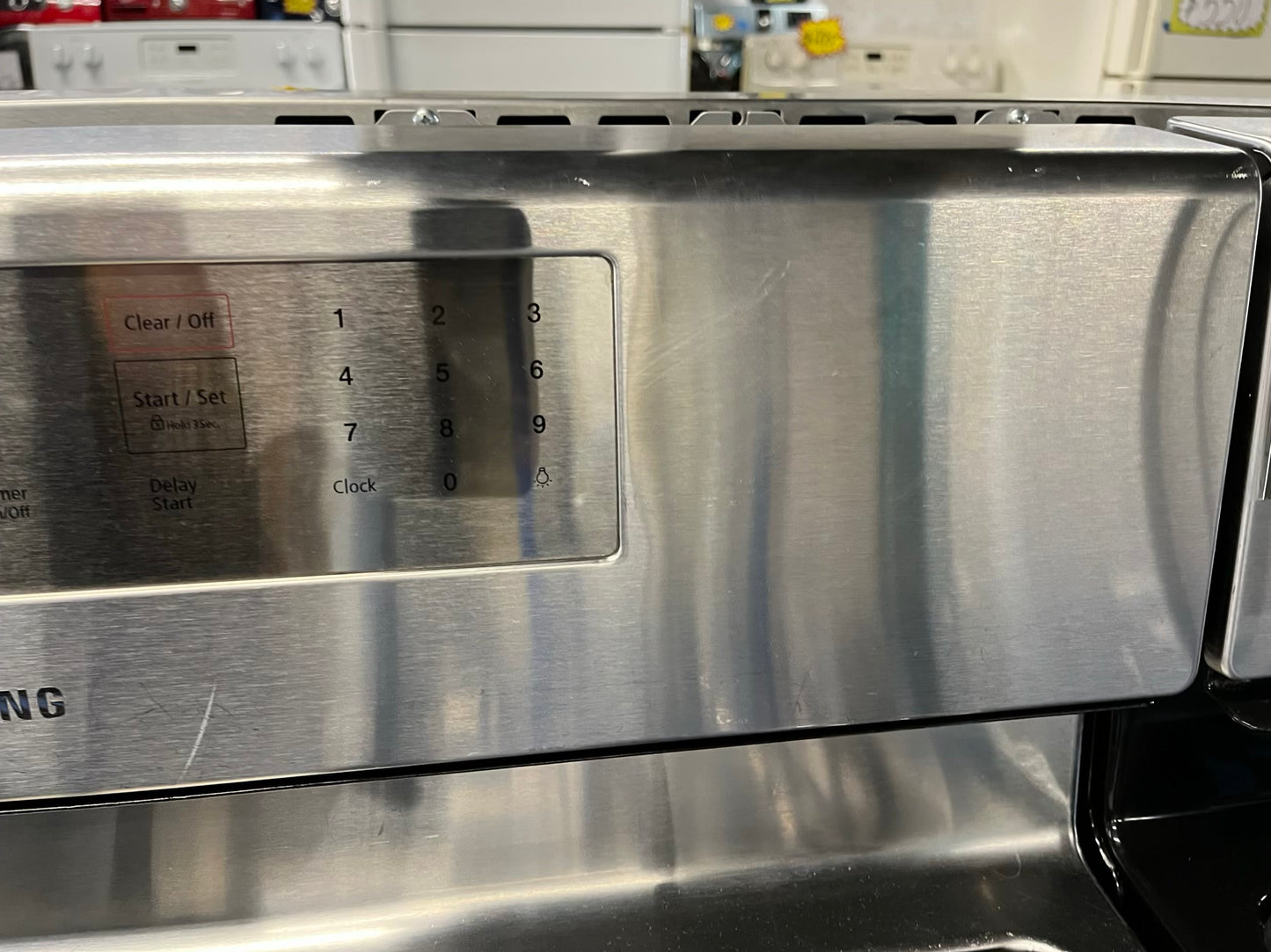 Samsung Gas range 5 burner convection roast  bake broil dehydrate self clean stainless steel 30” Refurbished 30" #GR297BB