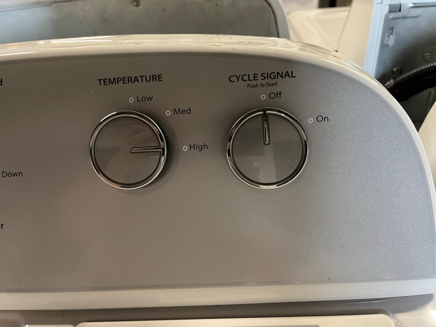 - Whirlpool washer & dryer set electric 220v side x side top load w/agitator #W143MB