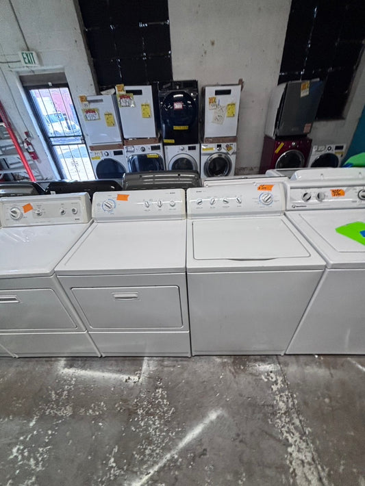 }sale š„š„KENKORE top load washer with agitator & electric dryer 220v set top load side by side working šÆ with warranty top load side by side #SKS61YB