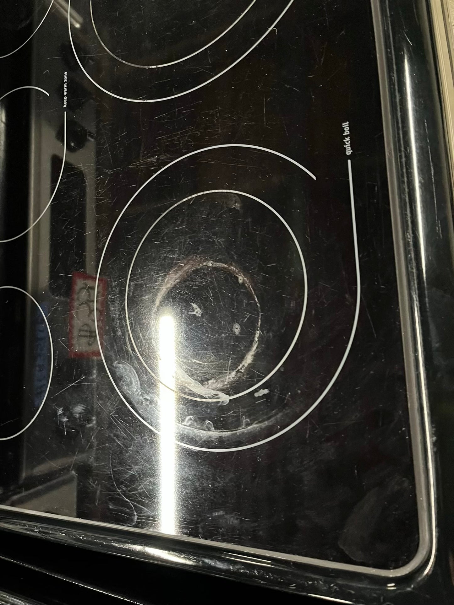 Frigidaire electric range stainless steel 5 burner warm zone bake broil self clean 30” item number #ER351CE