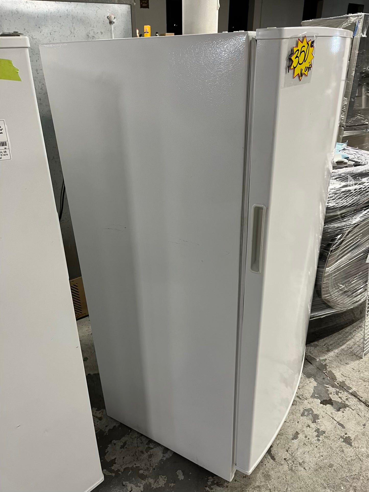 - Whirlpool Upright Freezer in white 30" 16 cubic feet Item #FZ754B