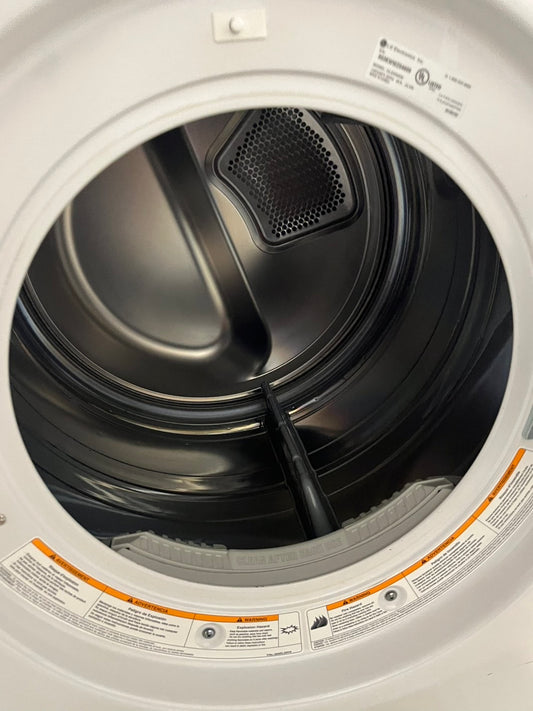 -🔥Black Friday ‼️LG sensor Dry front load stackable electric 220v dryer in white 27" #EDLG61B