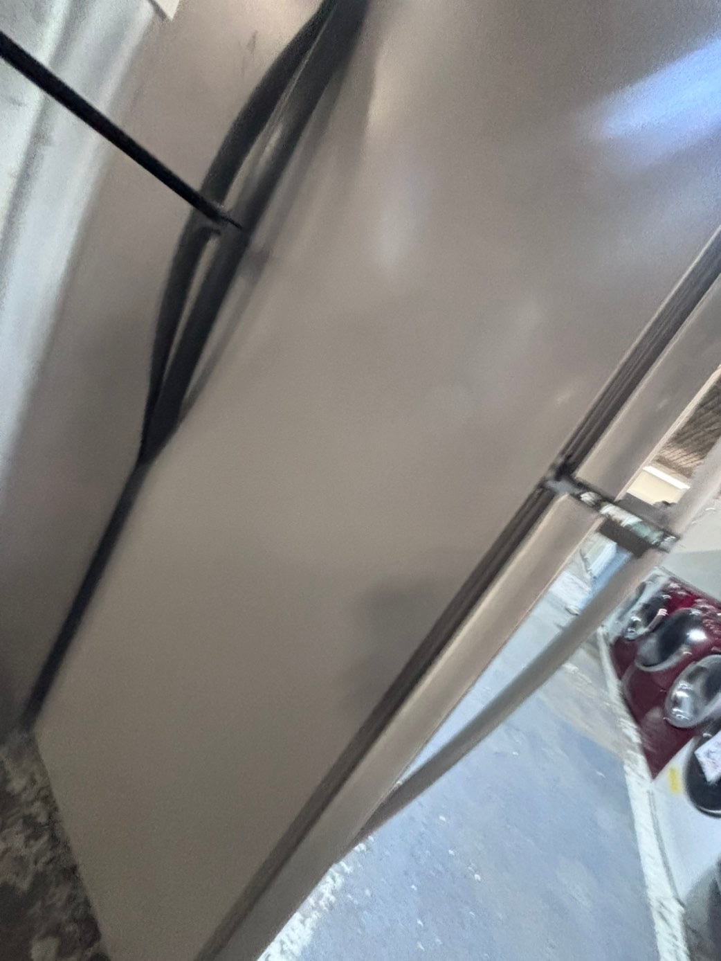 >*Whirlpool top freezer refrigerator stainless steel used-refurbished 30" #RFWW19B