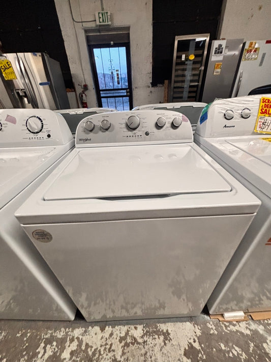 >Special price🎉 Whirlpool Top load washing machine w agitator 27" used-Refurbished #WWY33B