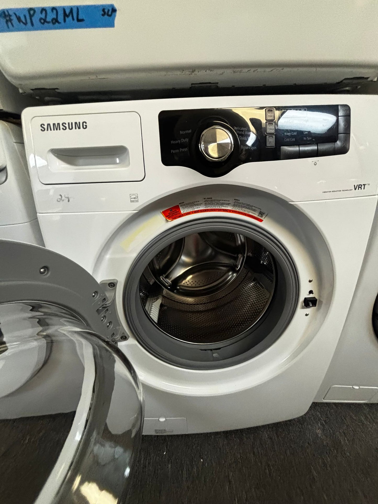 Flash Sale ⚡️Samsung front load washing machine stackable large capacity 27” #W586NB