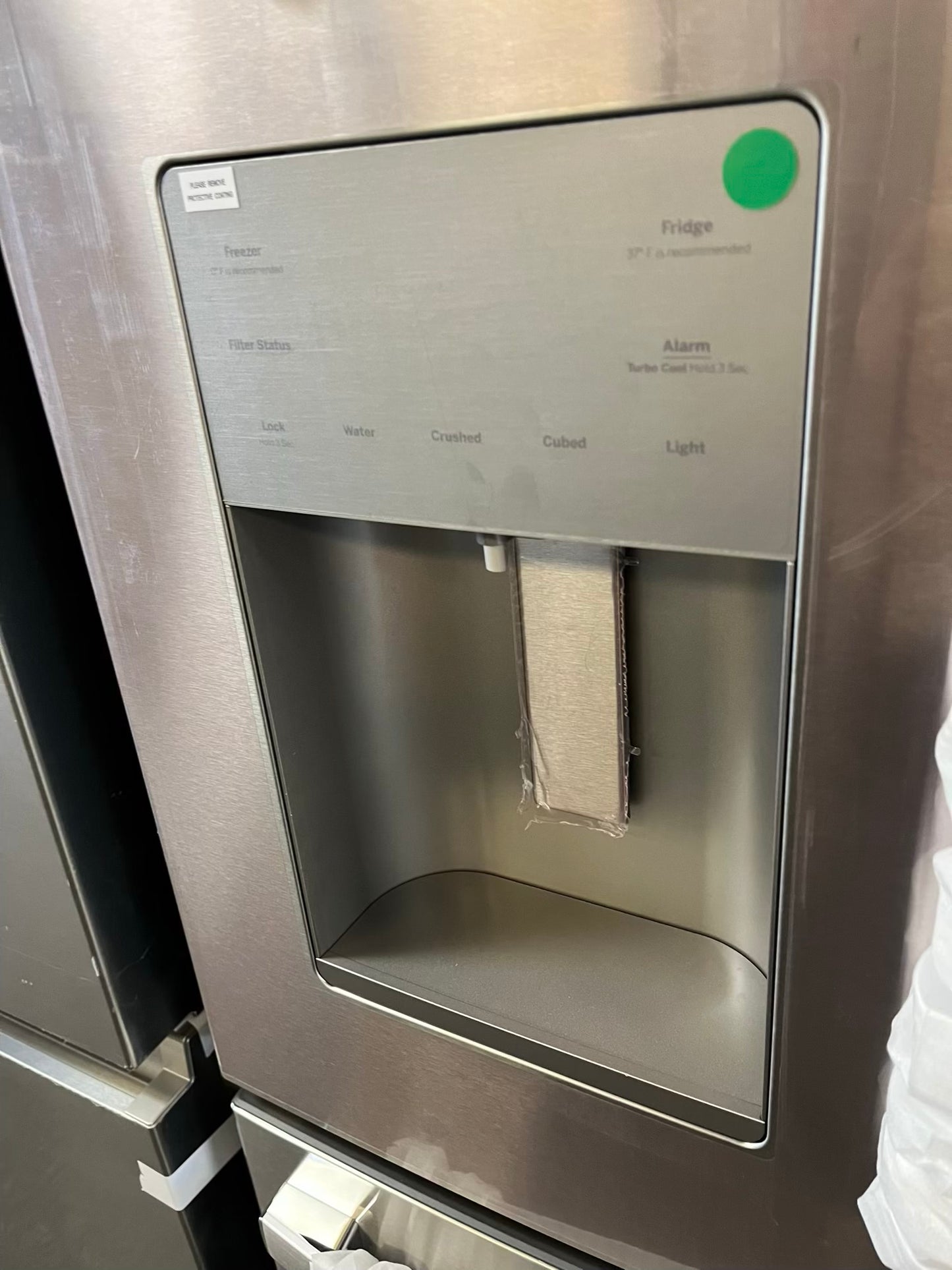 Open Box 📦 | Scratch & Dent GE french door Refrigerator w/ice water dispenser stainless steel 36” #RF628D