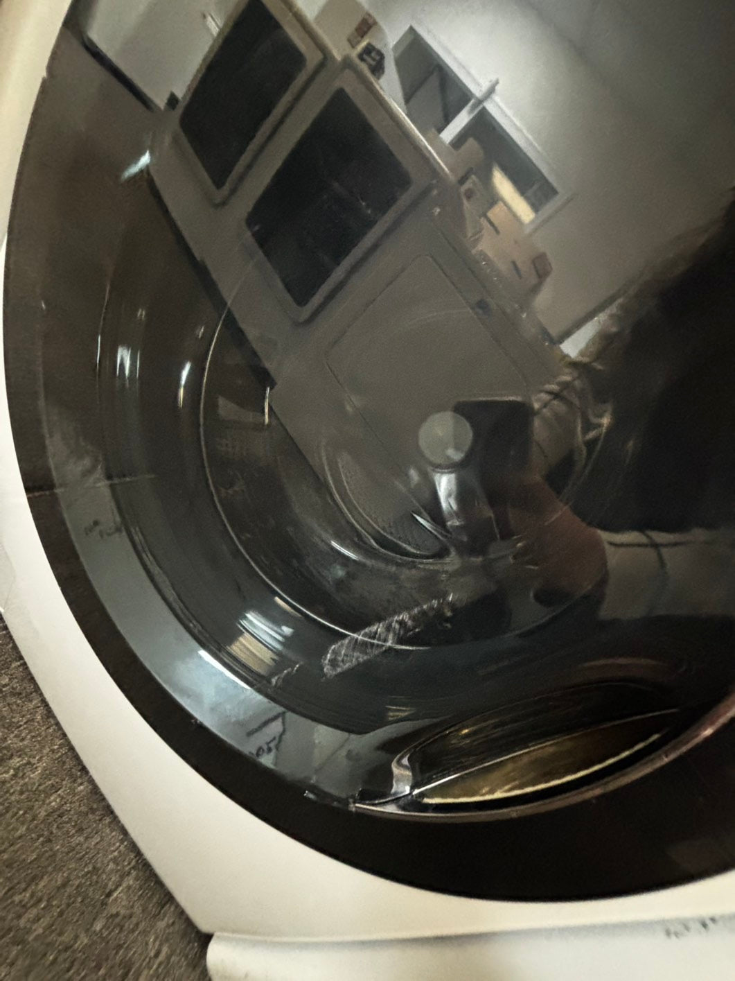 -📢black Friday sale 🦃 LG front load steam washer 4.5cu.ft large capacity stainless steel drum used-refurbished #FW156L