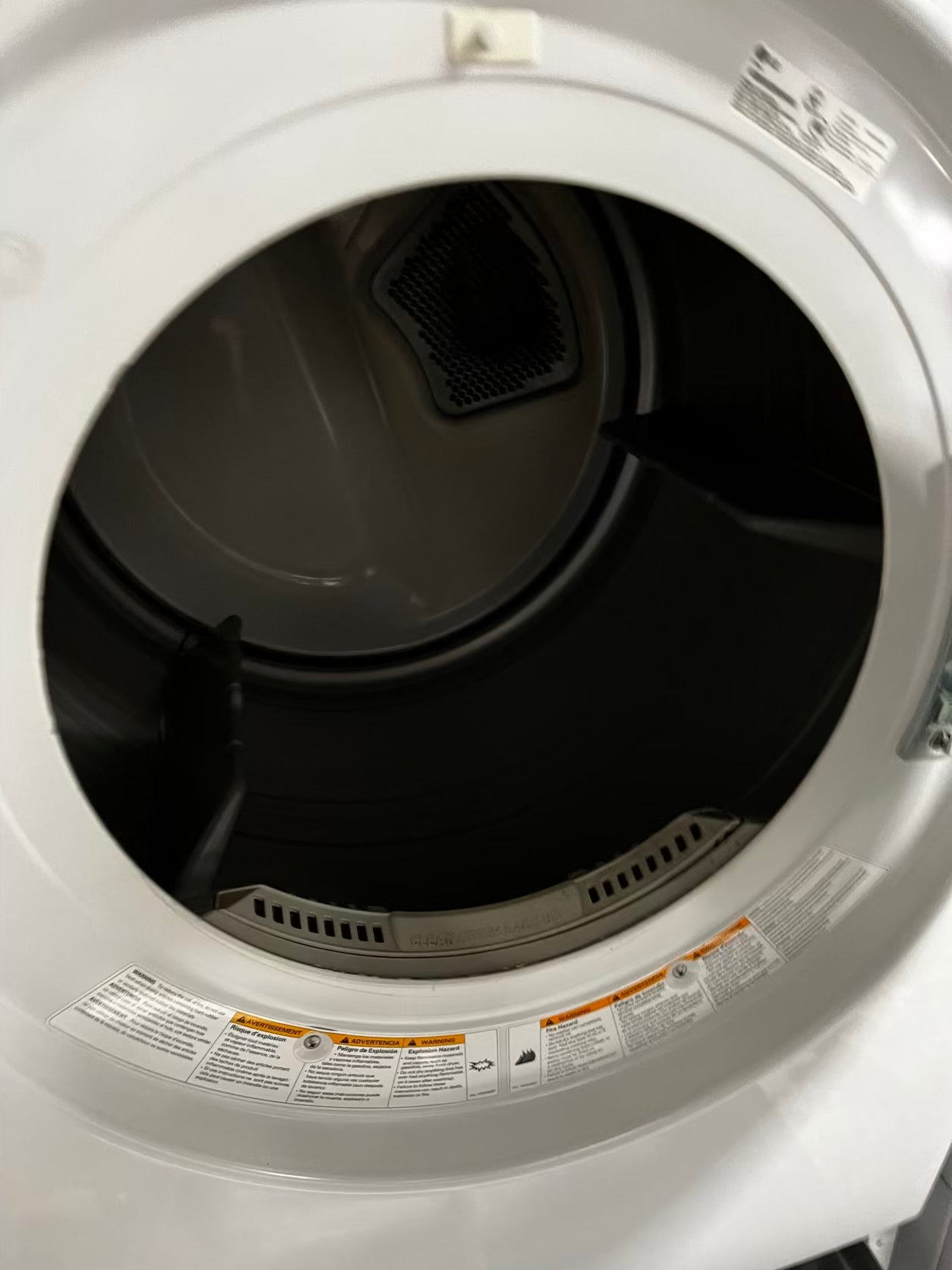 🎄Holiday Sale 🎁LG front load washer & dryer set GAS large capacity with pedestals stainless steel drum - in white 27” #WD85399B