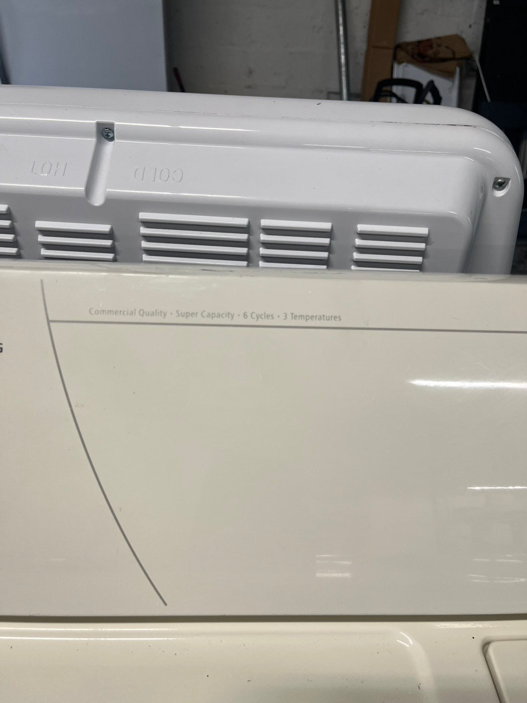 💥FLASH SALE⚡️Whirlpool Top load electric 220v dryer side x side #DEL23B