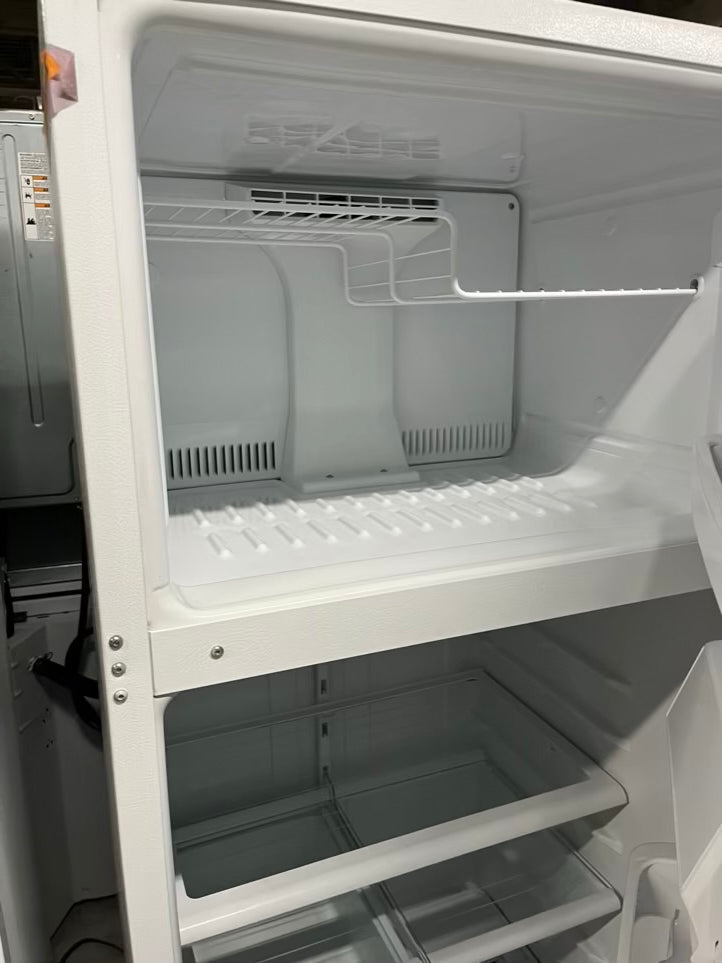 - GE Top freezer Refrigerator white | Item number #RF667C 28” in Refurbished