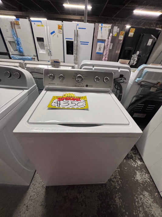 >maytag Top load washing machine w agitator large capacity 27" used- Refurbished #WPFF8B