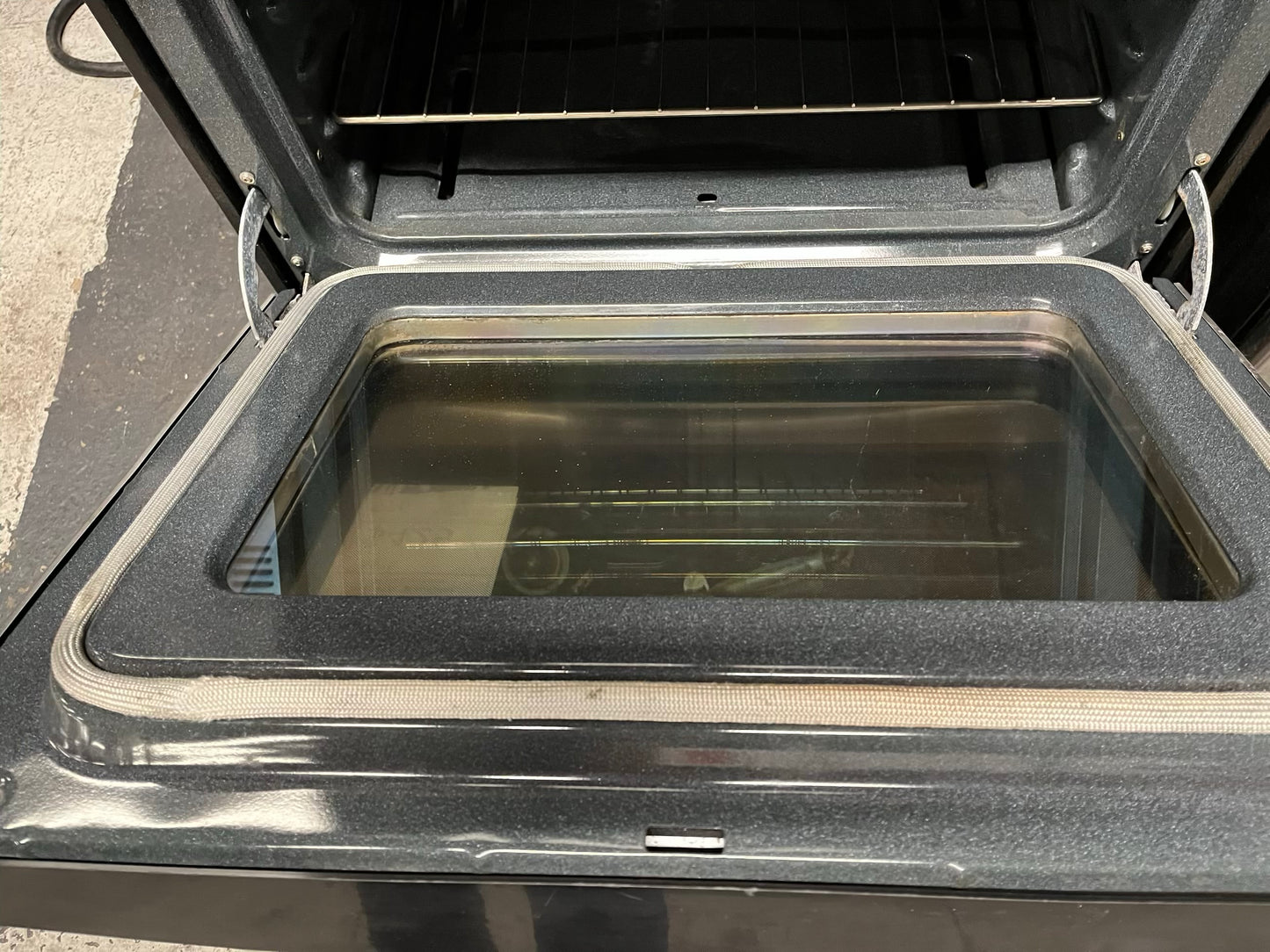Ge gas range 5 burner stainless steel self clean, warming Drawer bake broil 30" Refurbished #GR389DB