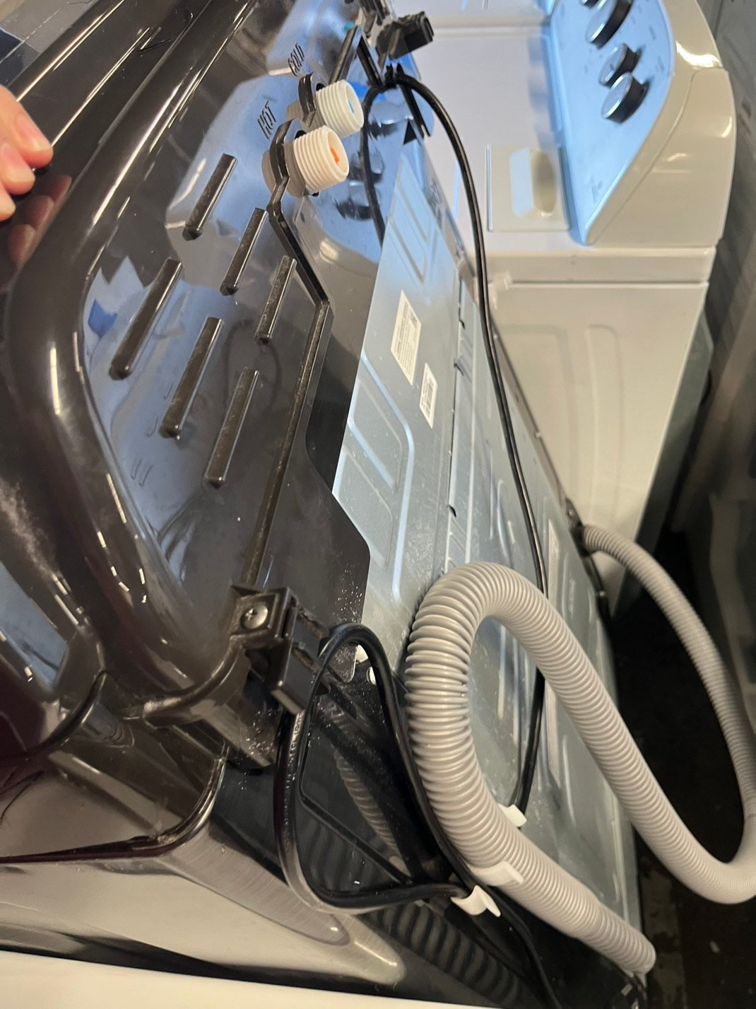 🎉=Samsung Large capacity Black Top load washer 5.4 Cu.Ft Drum stainless steel refurbished #WSMA19B