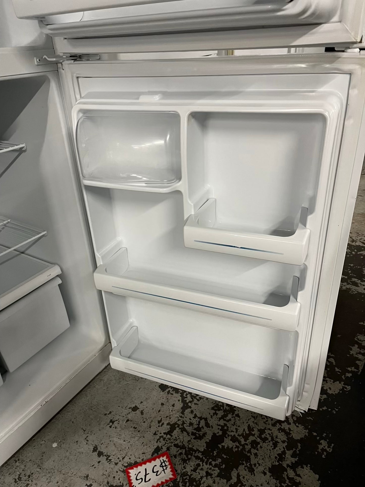 - GE Top freezer Refrigerator white | Item number #RF663VB 30” in Refurbished