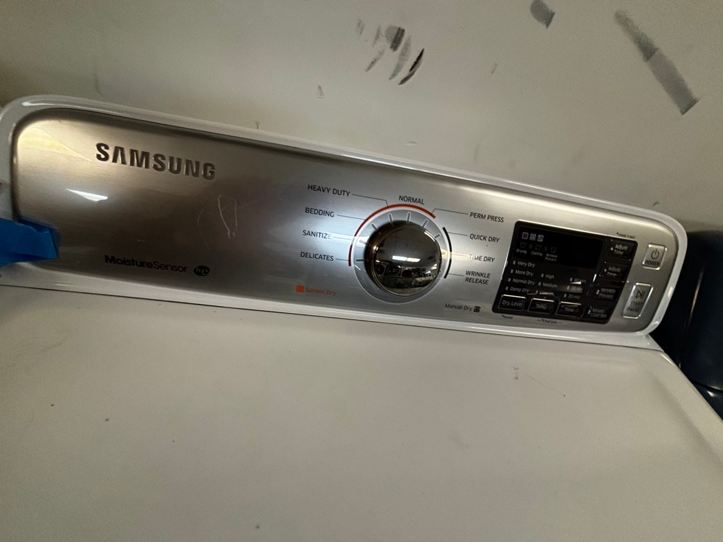 -Samsung electric dryer side by side large capacity 27" Refurbished -used #ED779PL