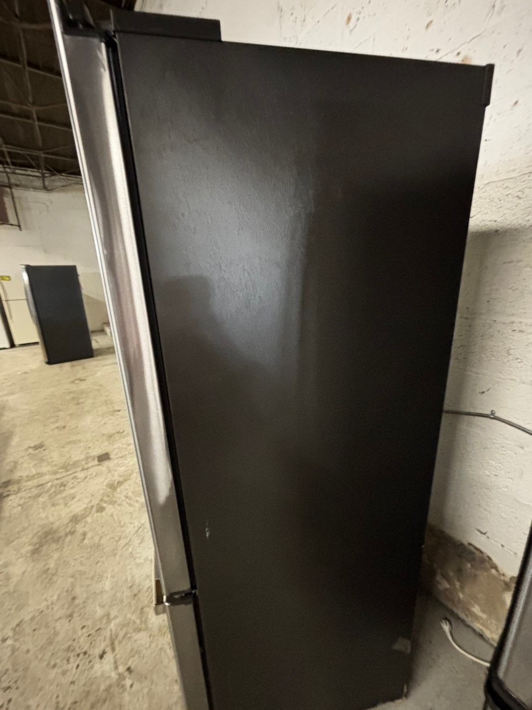 Used | Refurbished 22cu.ft -GE counter depth french door refrigerator stainless steel w/ice water dispenser 36" #RF6311b