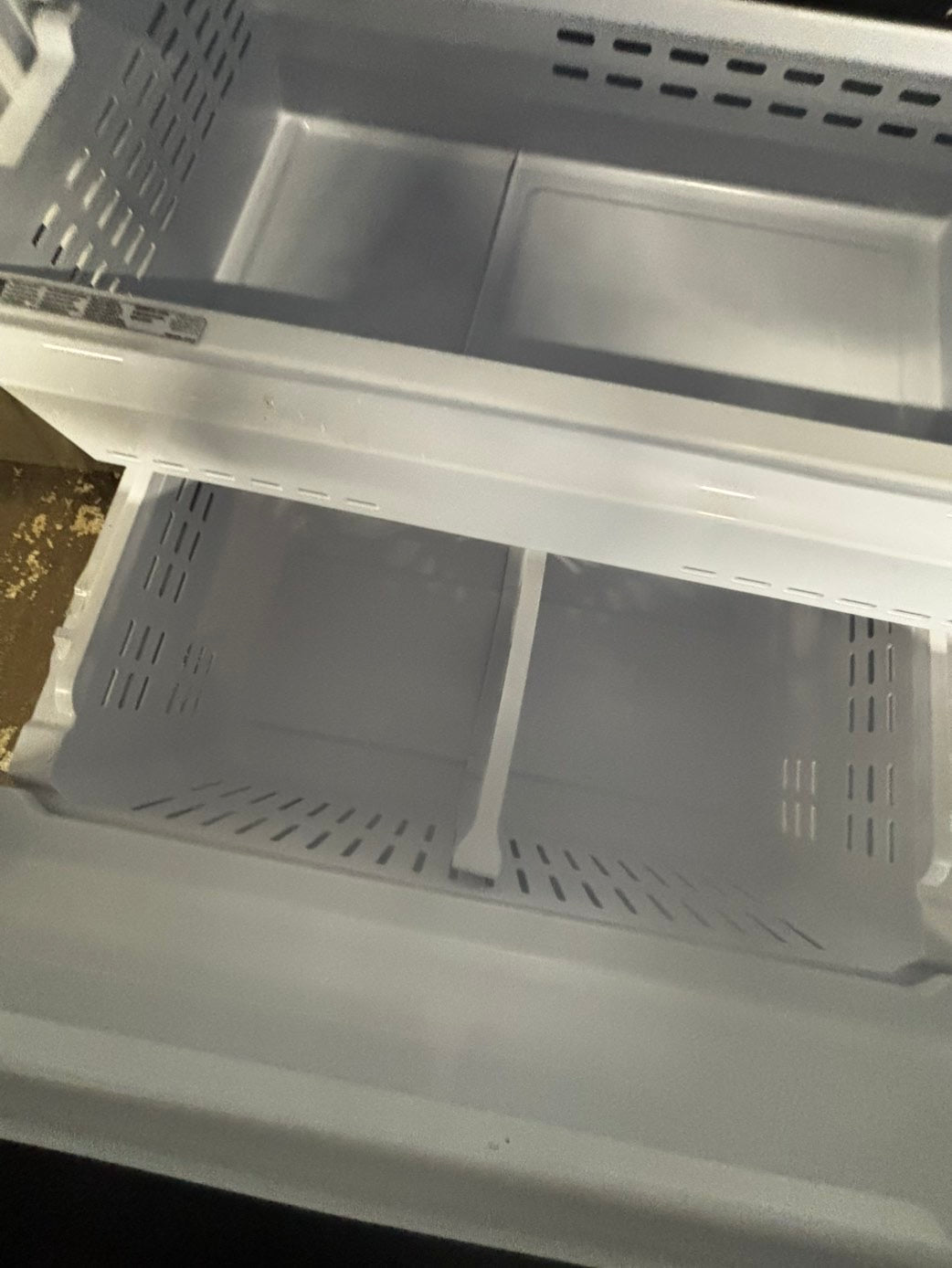 - Samsung 26cu.ft French door Refrigerator black stainless steel w/ice water dispenser 36" #RF740JB