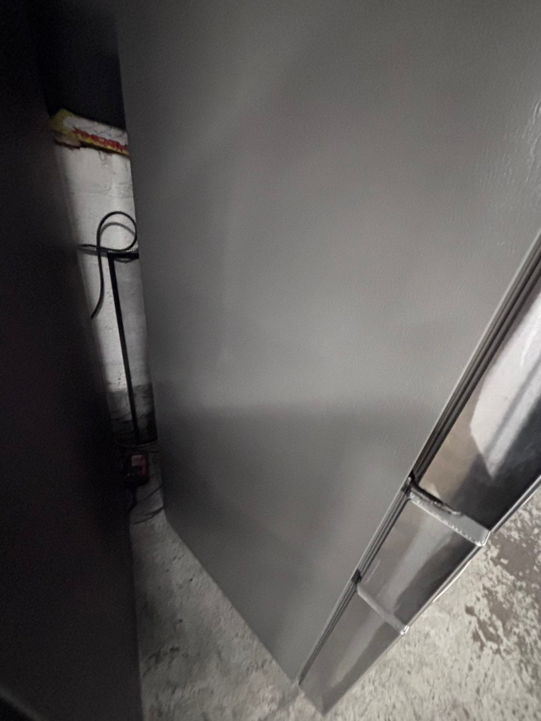 >Used | Refurbished LG 36” Counter Depth 4-doors french door refrigerator stainless steel w/Ice & water dispenser 36" 24 cu.ft # RF24LGP4B