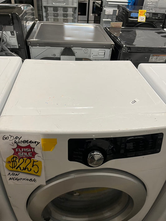 🔥Black Friday sale‼️Samsung Sensor dry electric 220v dryer front load stainless steel drum 7.5cu.ft. large capacity 27" white #EDSM1B