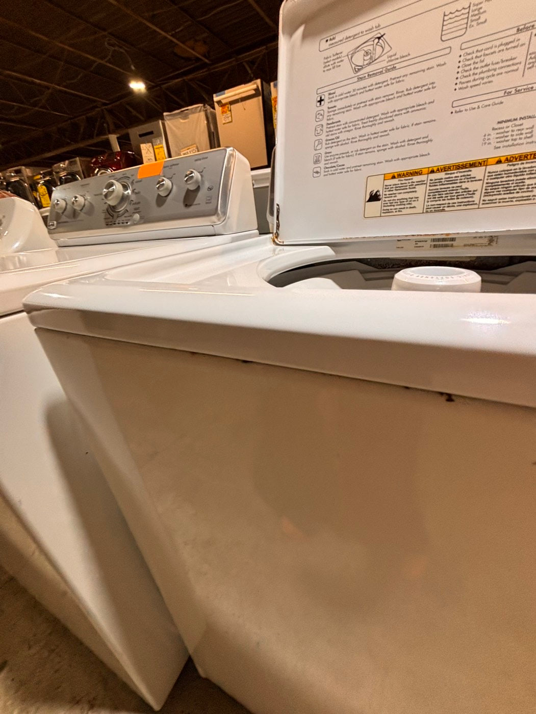 >*sale🎈maytag heavy duty Top load washing machine w agitator 27" in good condition,used-Refurbished #TWM336B