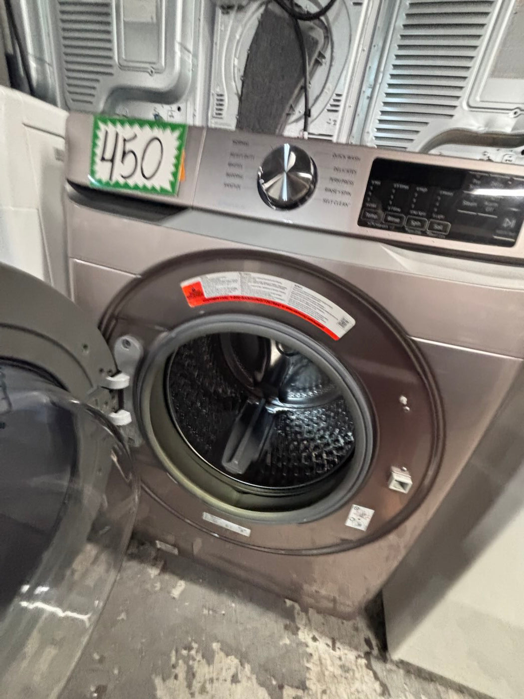 } SAMSUNG front load washer large capacity - in Tuscan ,champagne color #WSP14TB