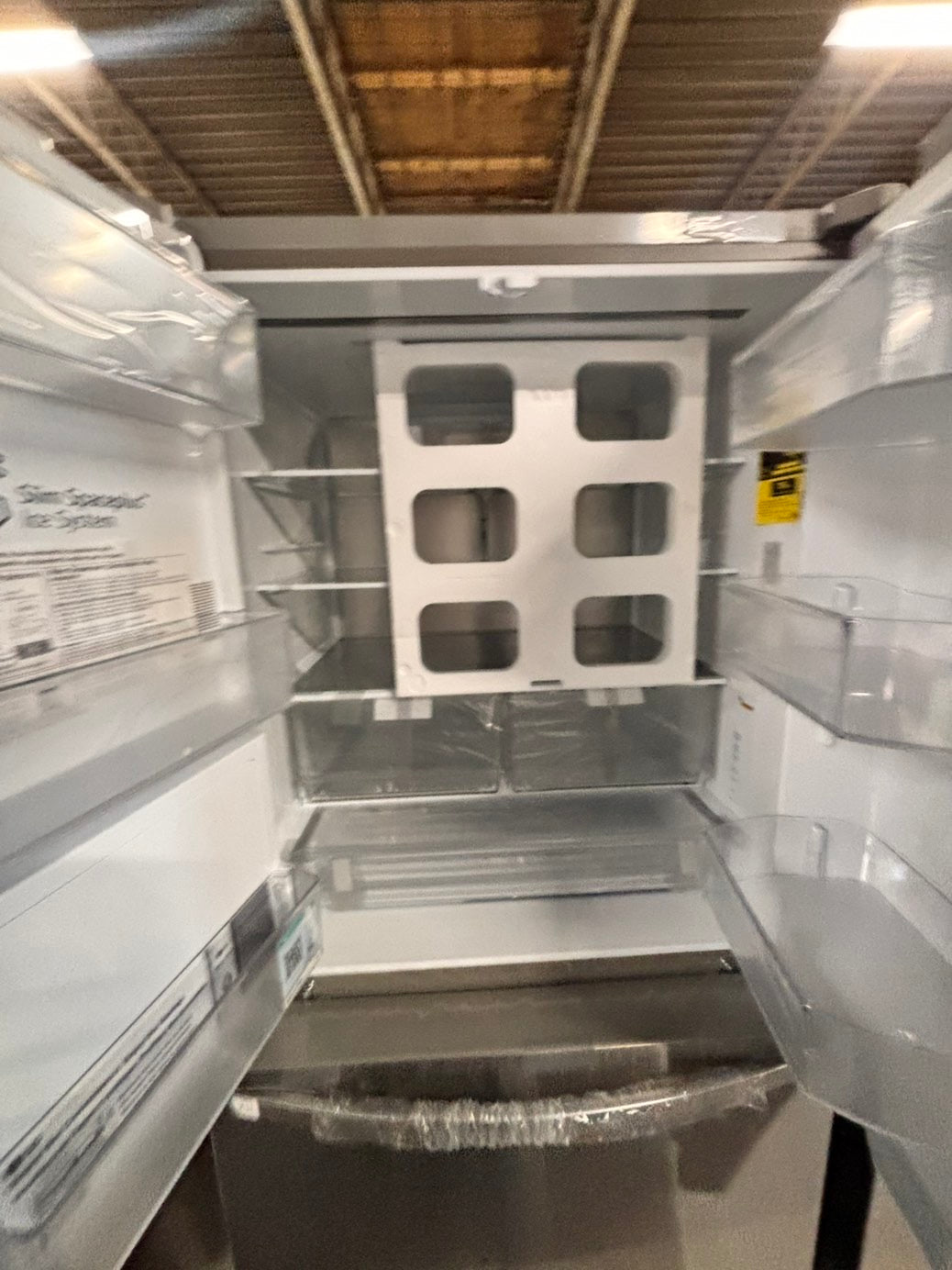 >special🎈New open box LG -French Door Smart Refrigerator with ice maker & water dispenser - Stainless Steel #RFLG33YB